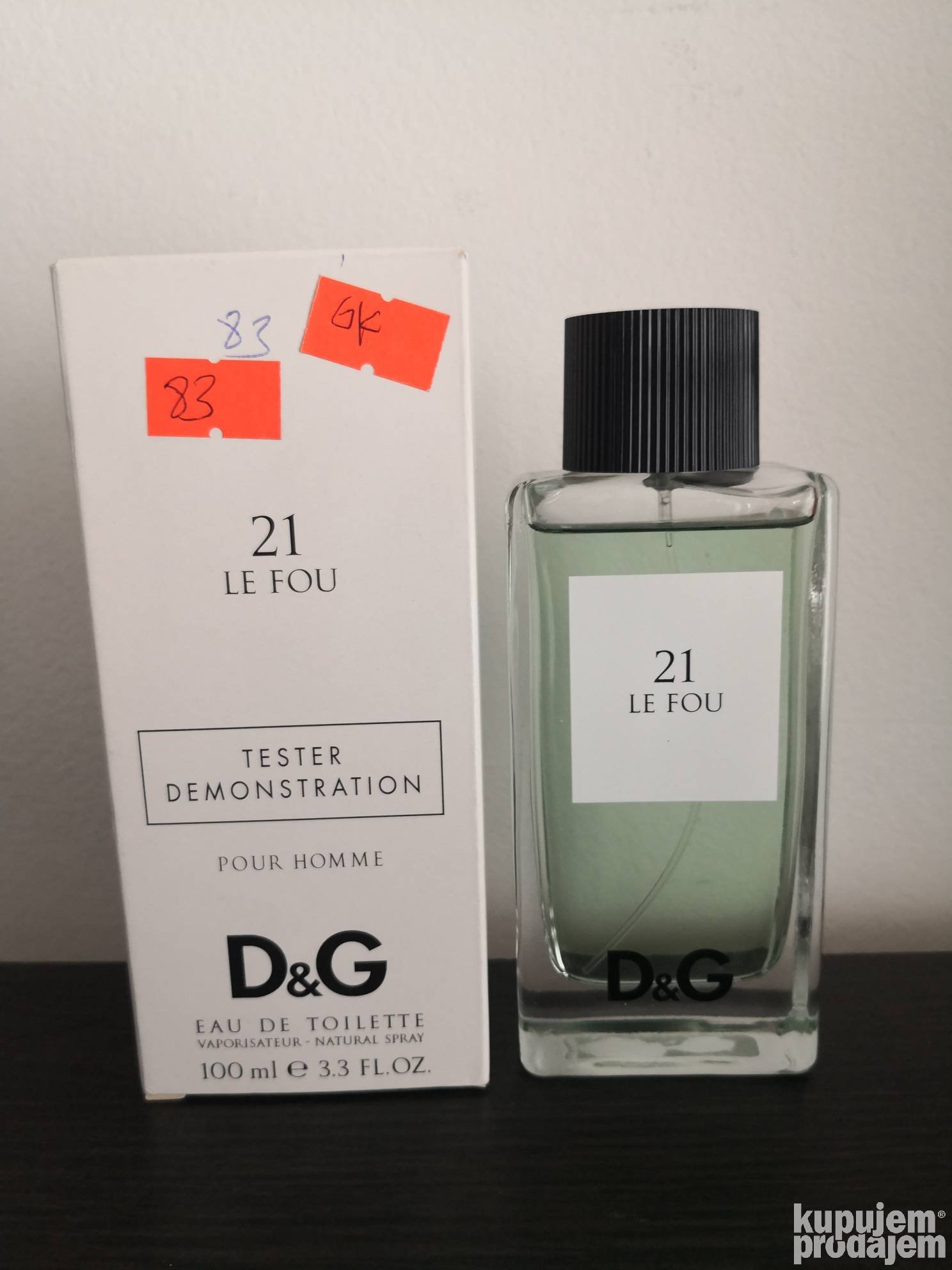 Nước hoa Nam Dolce & Gabbana 21 Le Fou - Nước hoa nam