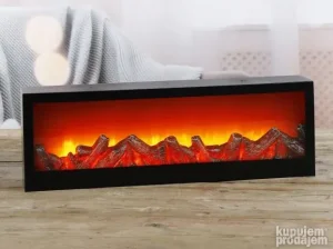 Kamin Imitacija Kamina na Baterije i Usb 60x10x20