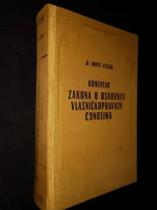 Komentar zakona o osnovnim vlasnickopravnim odnosima