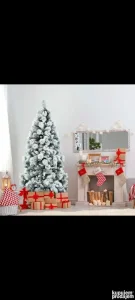 Jelka Novogodisnja Sneg je Snezana 300cm