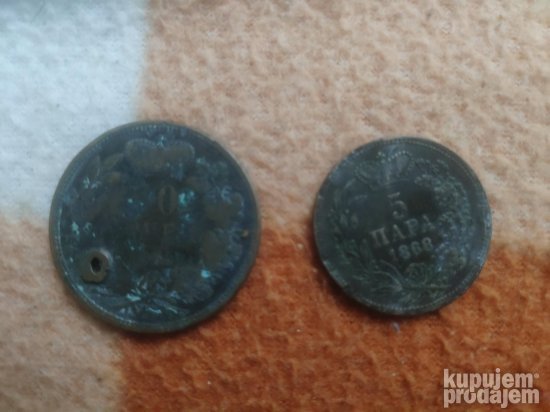 kovanice srbija obrenovic 1868