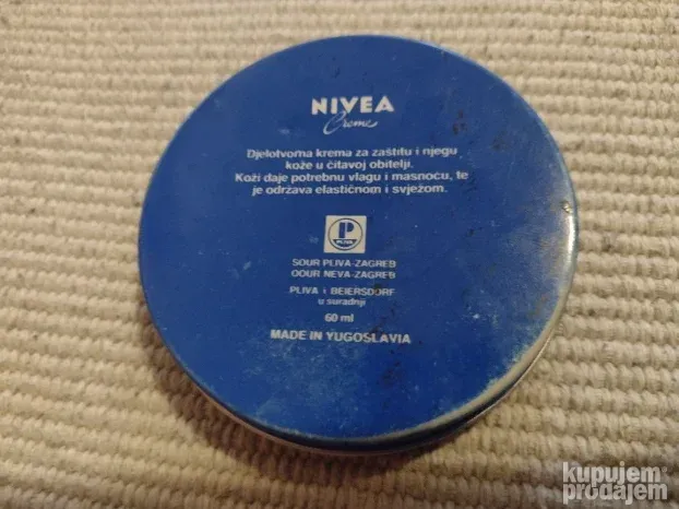 Nivea krema pliva zagreb jugoslavija 60ml