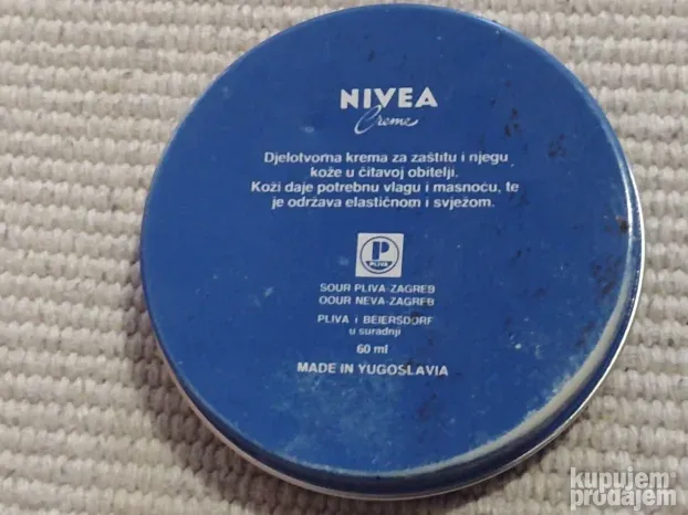 Nivea krema pliva zagreb jugoslavija 60ml