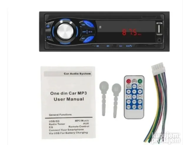 Auto radio USB AUX Pervoi TP-3011 QW