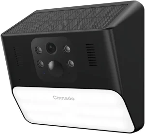 Cinnado WiFi Smart 2k 3mp solarna kamera na baterije+svetlo