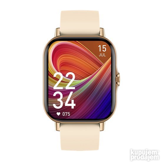 Smart watch DT94 zlatni (silikonska narukvica)