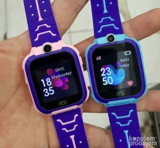 Satic smartic za decu Q12 Decji smart watch plavi i roze KupujemProdajem