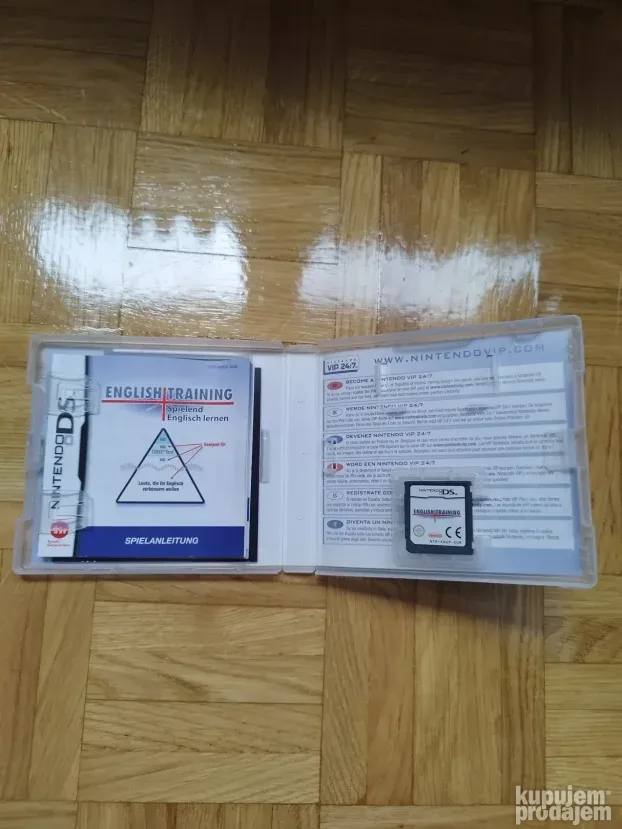 English Training Teacher Triangle Nintendo DS