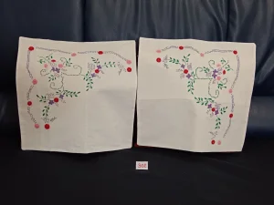 Jastučnice vez ručni rad iz bakine škrinje, cena za oba