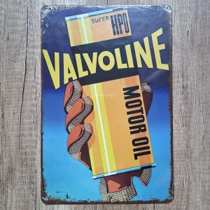 Metalna tabla VALVOLINE HPO Motor OIL