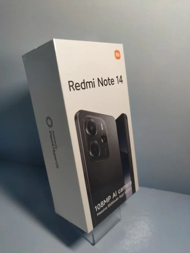 Xiaomi Redmi Note 14 4G 8/256gb Fat Box Black Sa Punjacem