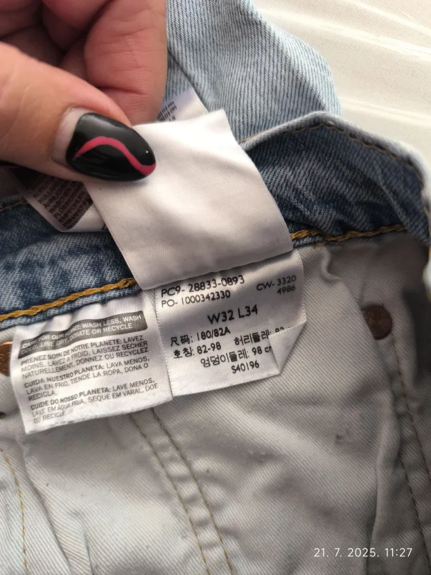 Levis 512 velicina 32-34