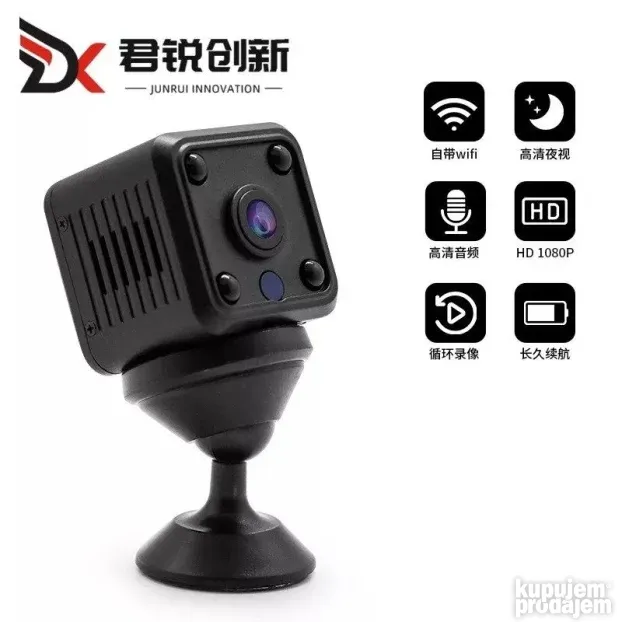 Prenosiva mini wi-fi kamera X6