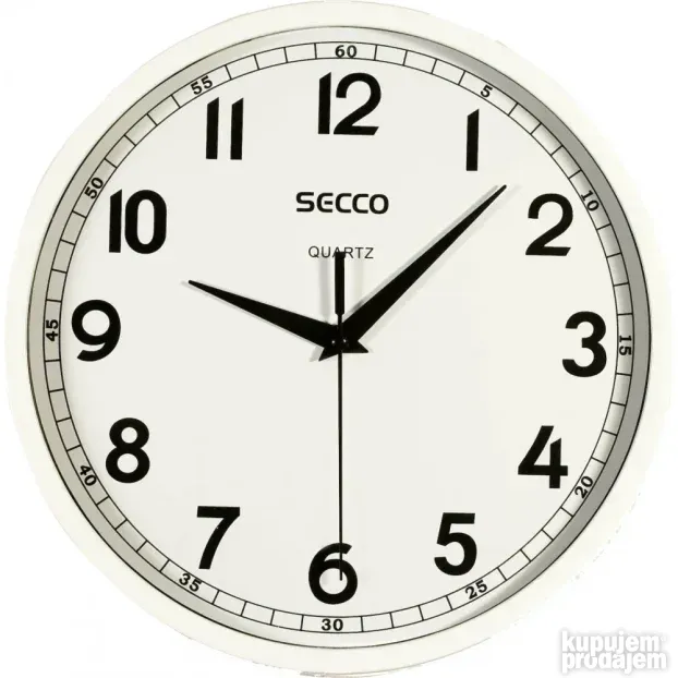 Secco S Ts6019-77 Mural Hour Bright Frame White