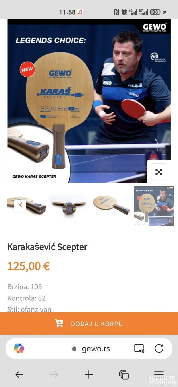 Karakasevic -Karas- Scepter -drvo
