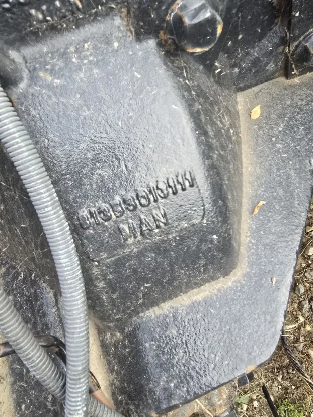 Diferencijal sasija most Man TG