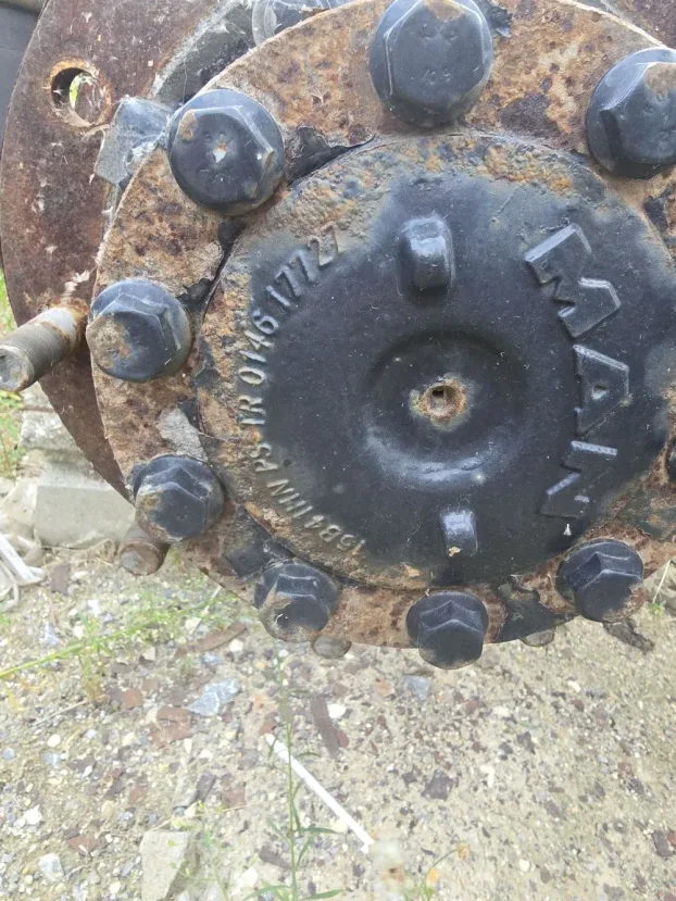 Diferencijal sasija most Man TG