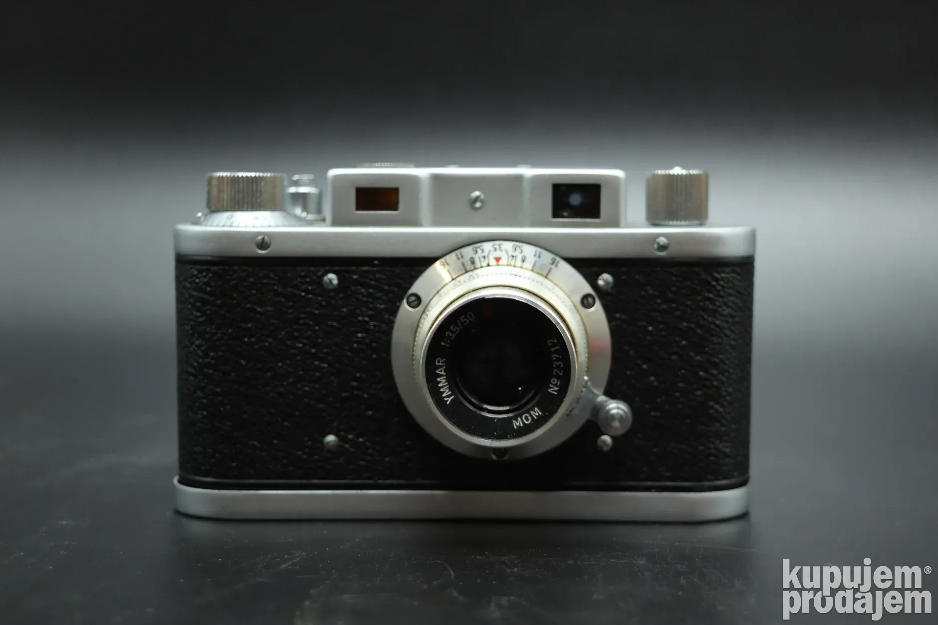 Appareil Photo Vintage Mometta Junior – Objectif Ymmar F/3.5 50mm, Compact, Mécanique