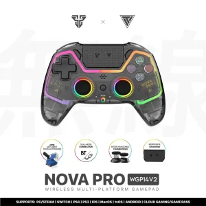 Joypad wireless Fantech WGP14V2 NOVA PRO multiplatform RGB c