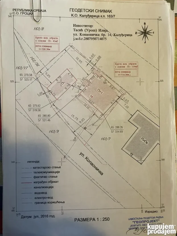 kopaonicka 14, Kaluđerica, 5+ petosobna, 400 m²