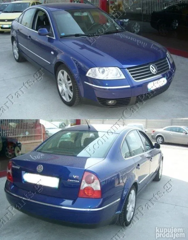 Spoiler (Lip) De Coffre Pour VW Passat B5.5 (2000-2005) - Polyuréthane Noir - Modèles 4MOTION/W8 Inclus