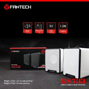 Laptop zvucnici FANTECH Arthas GS733 beli