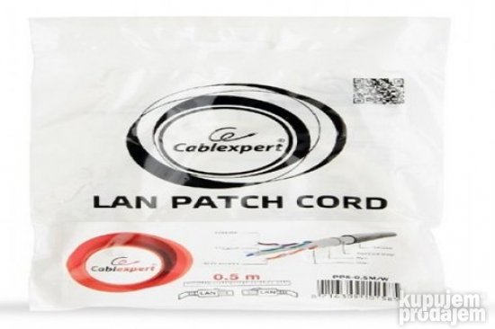 Pp6 0.25M W Overnight Mrezni Kabl, Ftp Cat6 0.25M White