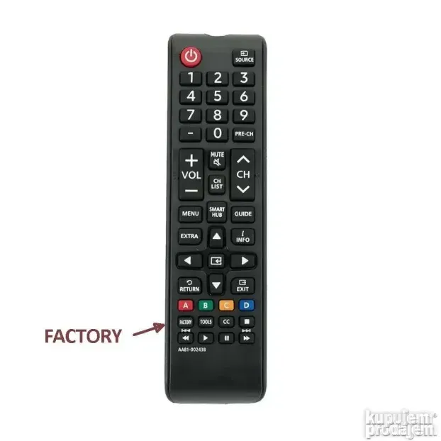 Servisni daljinski Samsung AA81-00243B TM1240A
