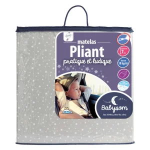 Babysom Star sklopivi dušek za putni krevetac,60x120 cmSI030