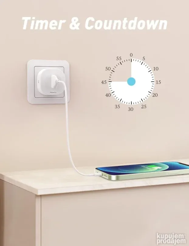 Inteligentna WiFi utičnica, italijanska utičnica 16A