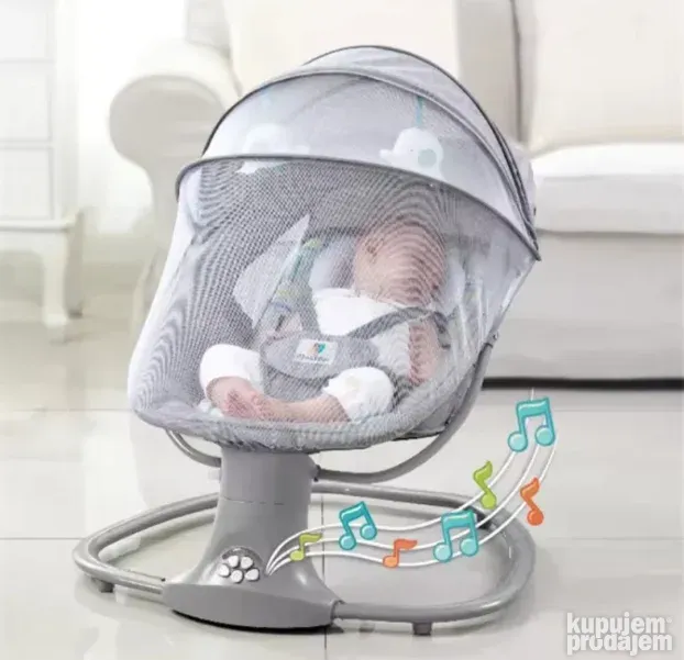 Njihalica  Ljuljaska za bebu Elektricna6000d KREVETAC-8500d