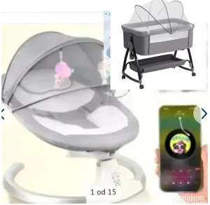 Njihalica  Ljuljaska za bebu Elektricna6000d KREVETAC-8500d