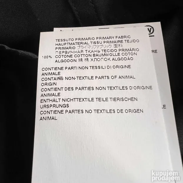 DSQUARED2 ORIGINAL muska crna kosulja 50 ili M - L KAO NOVA