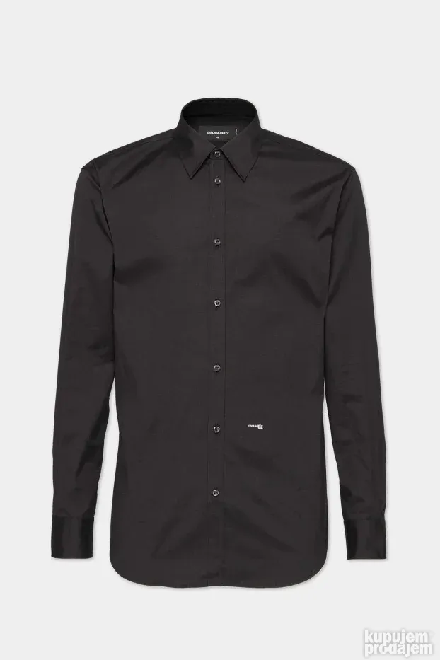 DSQUARED2 ORIGINAL muska crna kosulja 50 ili M - L KAO NOVA