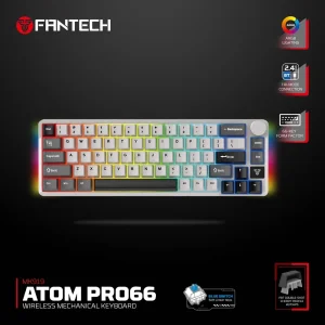 TastaturaMehanicka Gaing Fanech MK919 Atom PRO66 siva (Bl