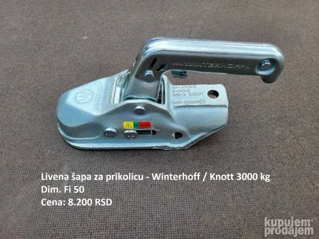 Kompletna ponuda delova za prikolicu - KNOTT, ALKO, BPW