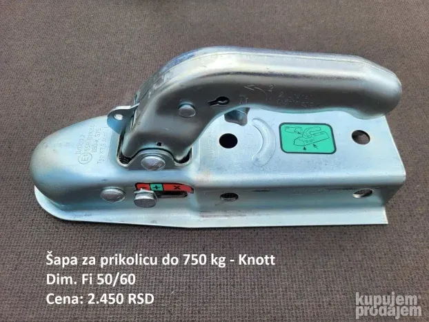 Kompletna ponuda delova za prikolicu - KNOTT, ALKO, BPW