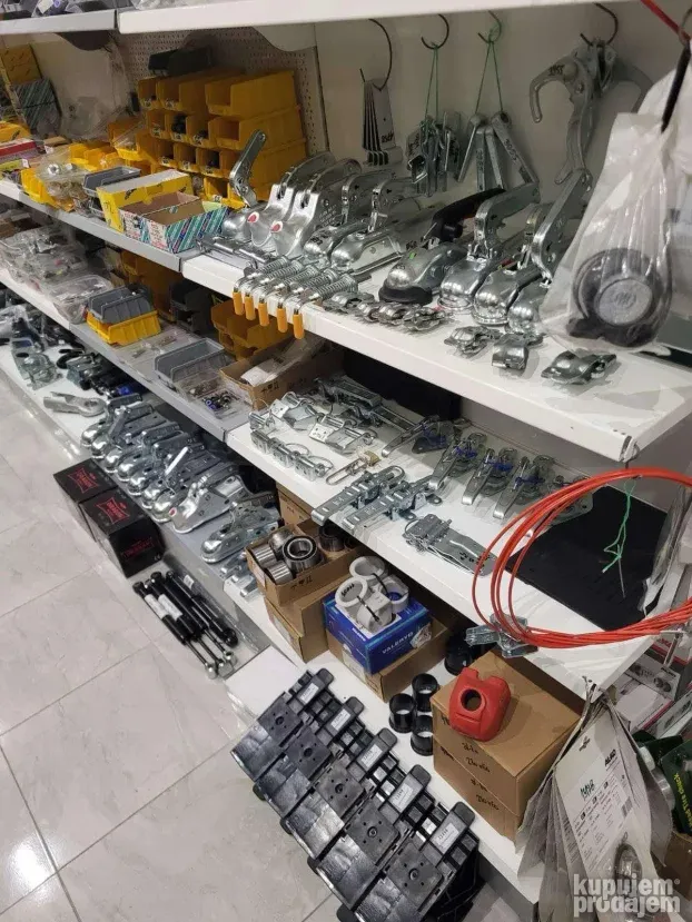 Kompletna ponuda delova za prikolicu - KNOTT, ALKO, BPW
