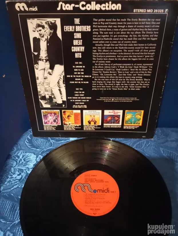 The Everly Brothers -  Sing Great Country Hits