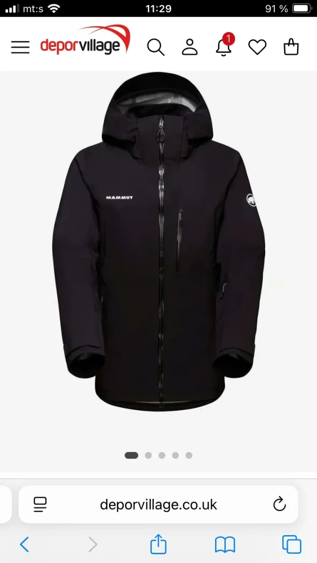 MAMMUT Stoney HS Jacket - Men's vel. XL.