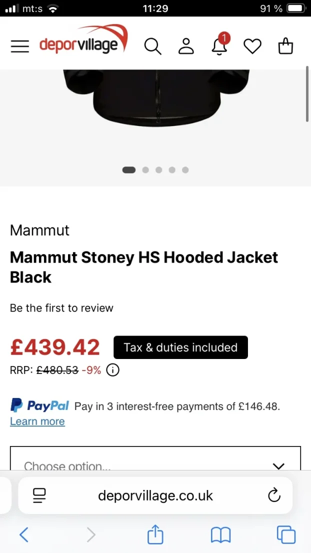 MAMMUT Stoney HS Jacket - Men's vel. XL.