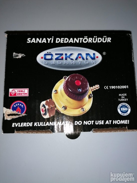 Ventil za veliku plinsku bocu sa Regulatorom NOvo