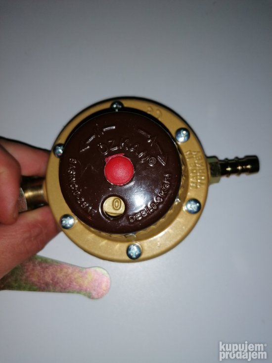Ventil za veliku plinsku bocu sa Regulatorom NOvo