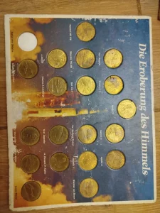kolekcija shel novcica 19 komada letelice