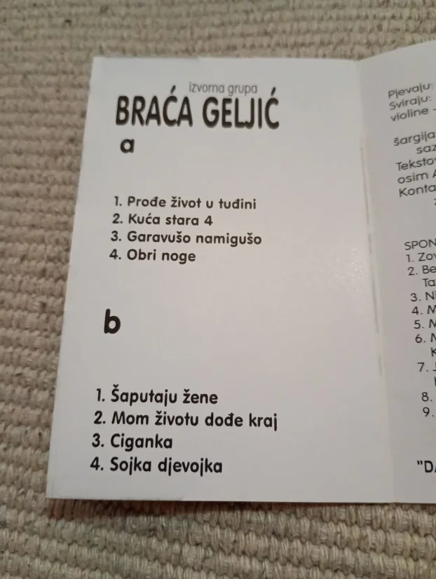 Braća Geljić Garavušo namigušo