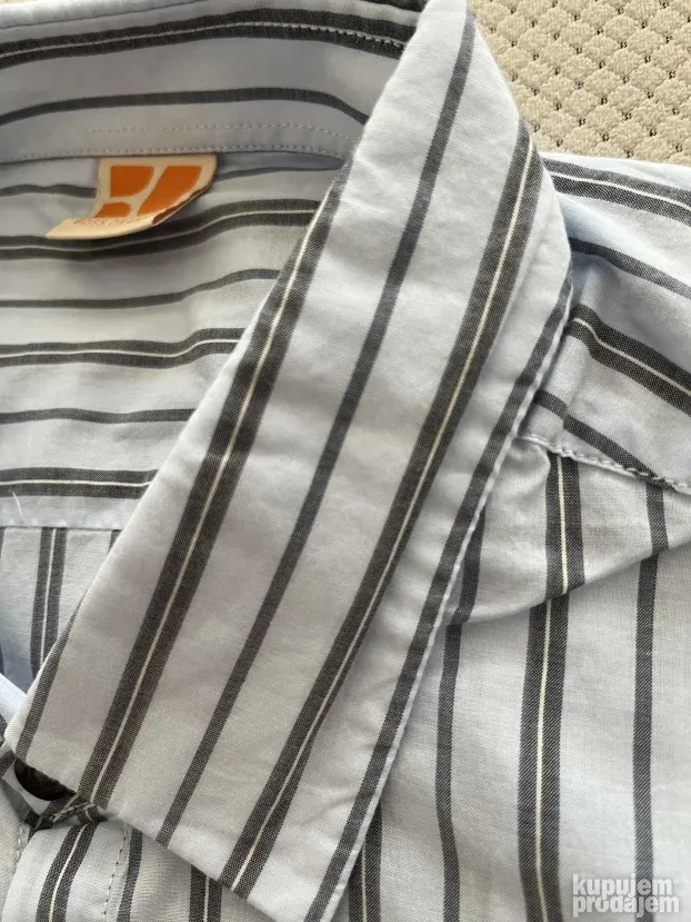 Nova kosulja u sivo - plavim tonovima (L) HUGO BOSS