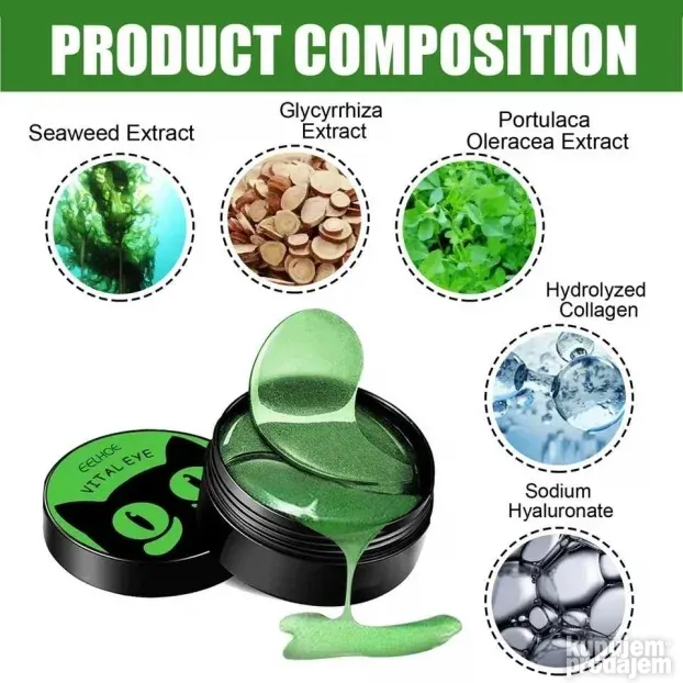 Maska za podocnjake Maska protiv podocnjaka GelMaska za lice