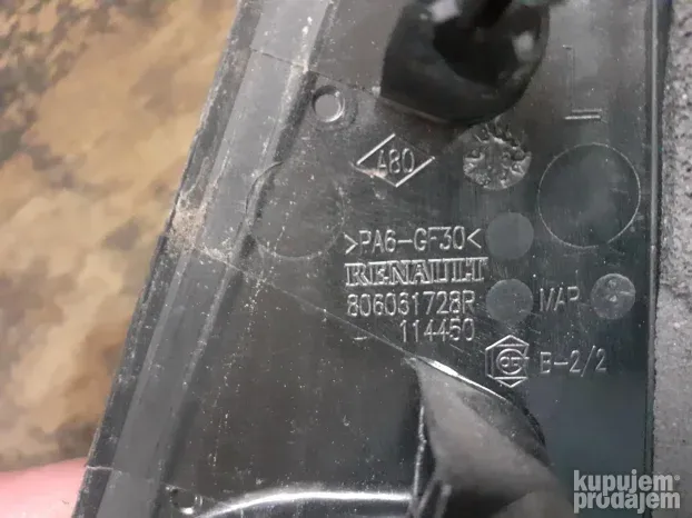 Reno Clio 4 rucica,kvaka zadnjih levih vrata