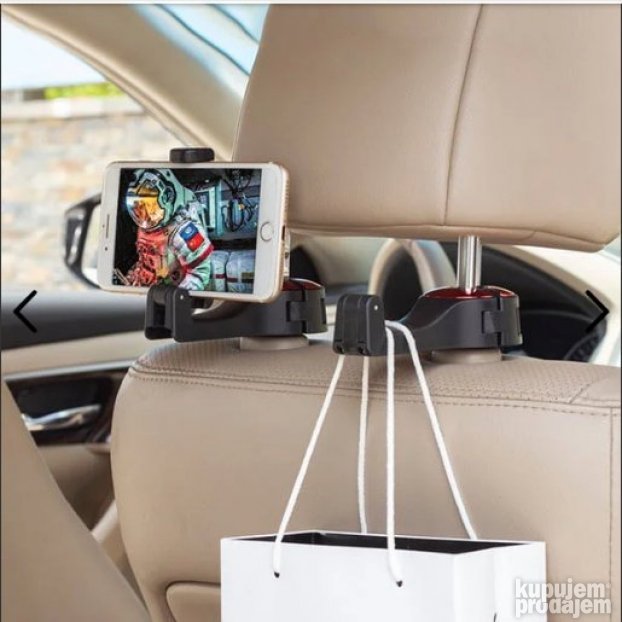 Multipraktična kuka - držač za auto sedište