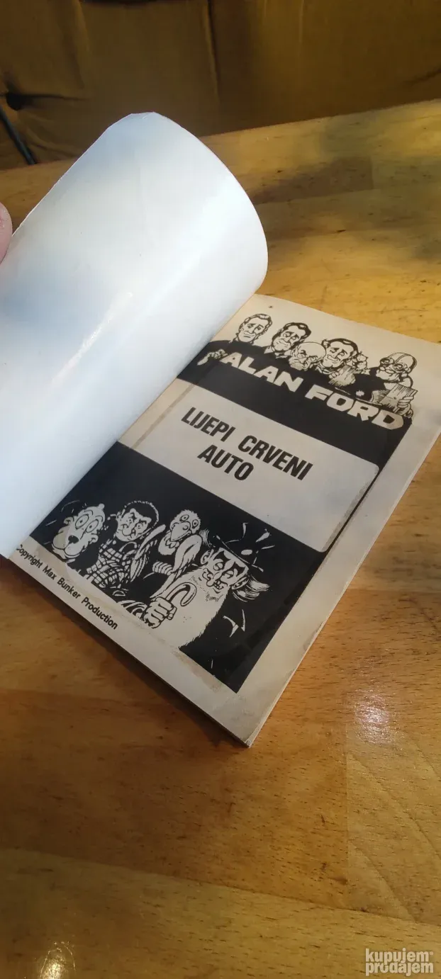 Alan Ford Superstrip (Vjesnik) br:371- Crveni auto